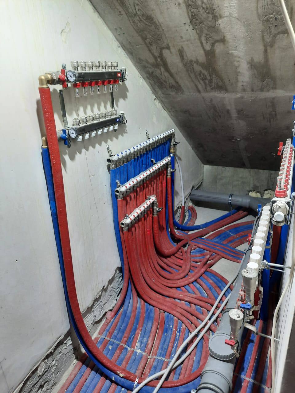 Пример выполненной сантехнической работы