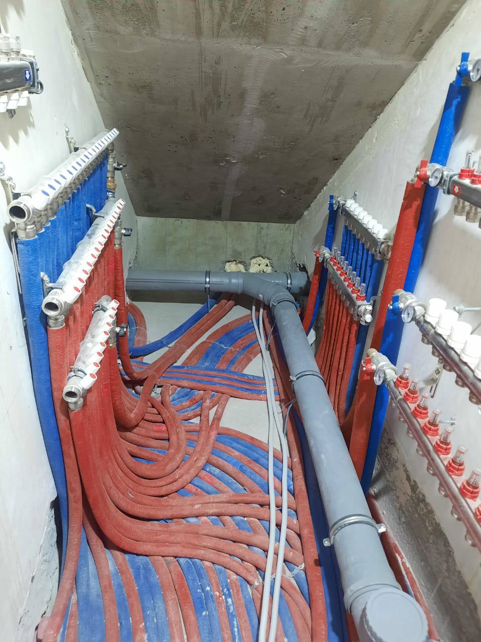 Пример выполненной сантехнической работы