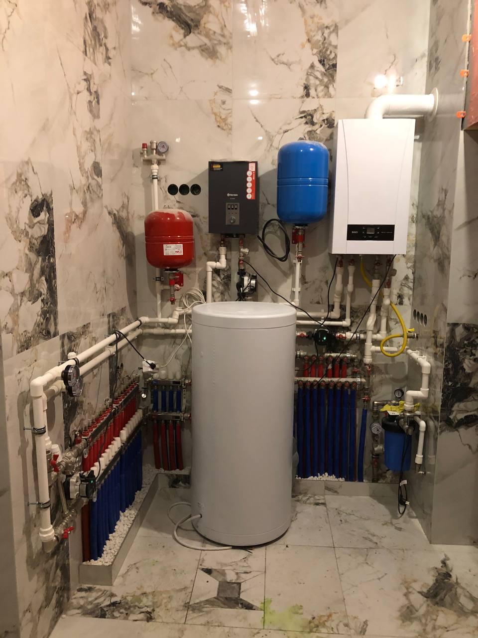 Пример выполненной сантехнической работы