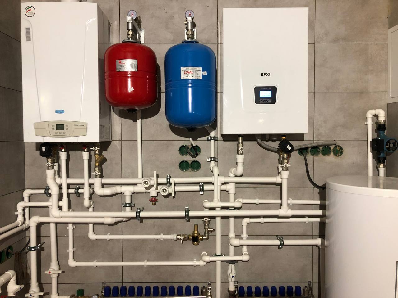 Пример выполненной сантехнической работы