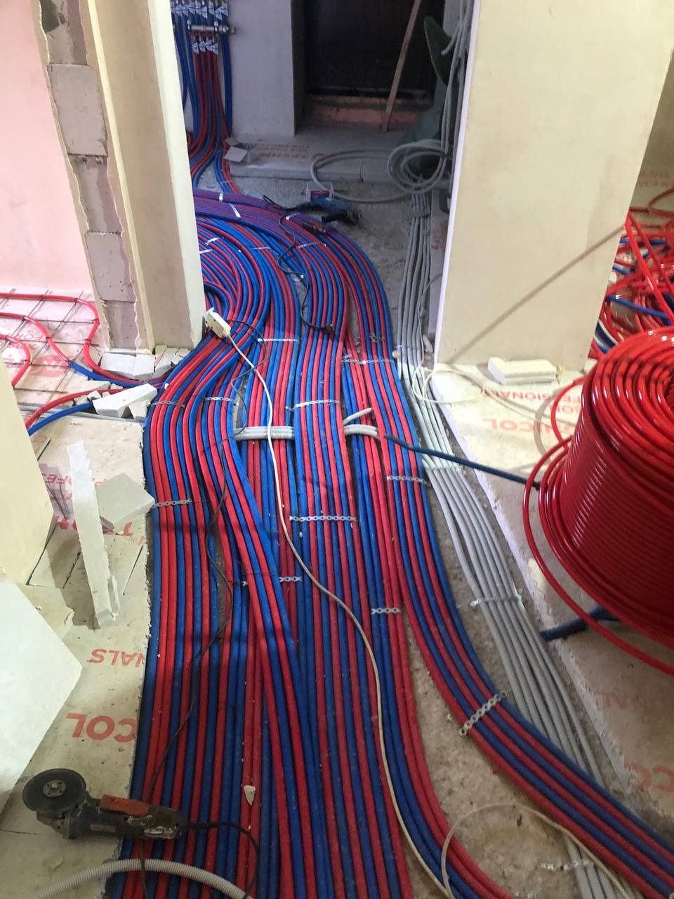 Пример выполненной сантехнической работы